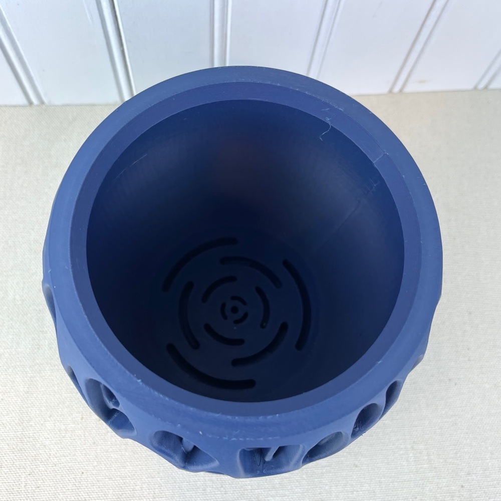 Indoor Flower Pot, The Slime Planter Pot, Houseplants, Ecofriendly - Picture 4 of 11
